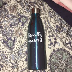 Teal Metallic Water Bottle